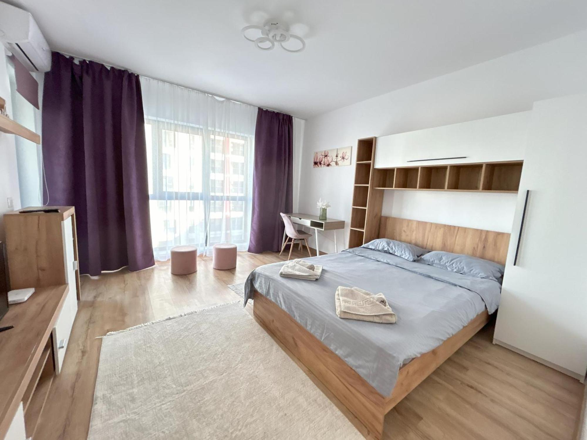 Urban Retreat With Balcony At Exigent Plaza - 06 Apartment Букурещ Екстериор снимка